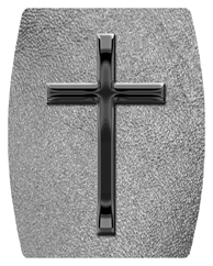 DAREC 510 BK SH SL Black Single Cross Shimmer Silver